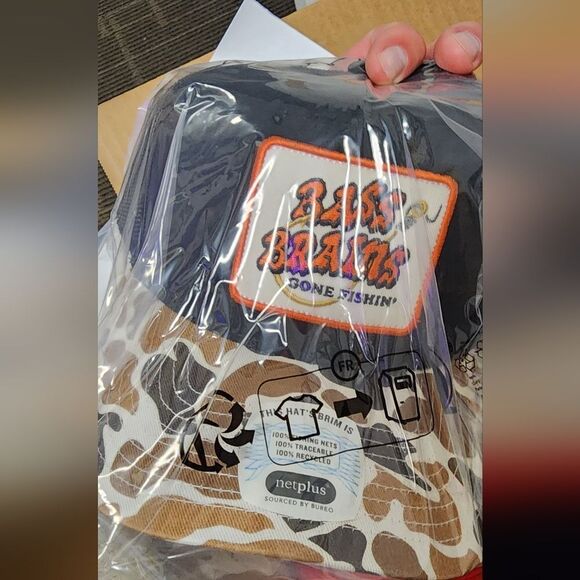 Brixton Bass Brains Gone Fishing Hat - Picture 4 of 4